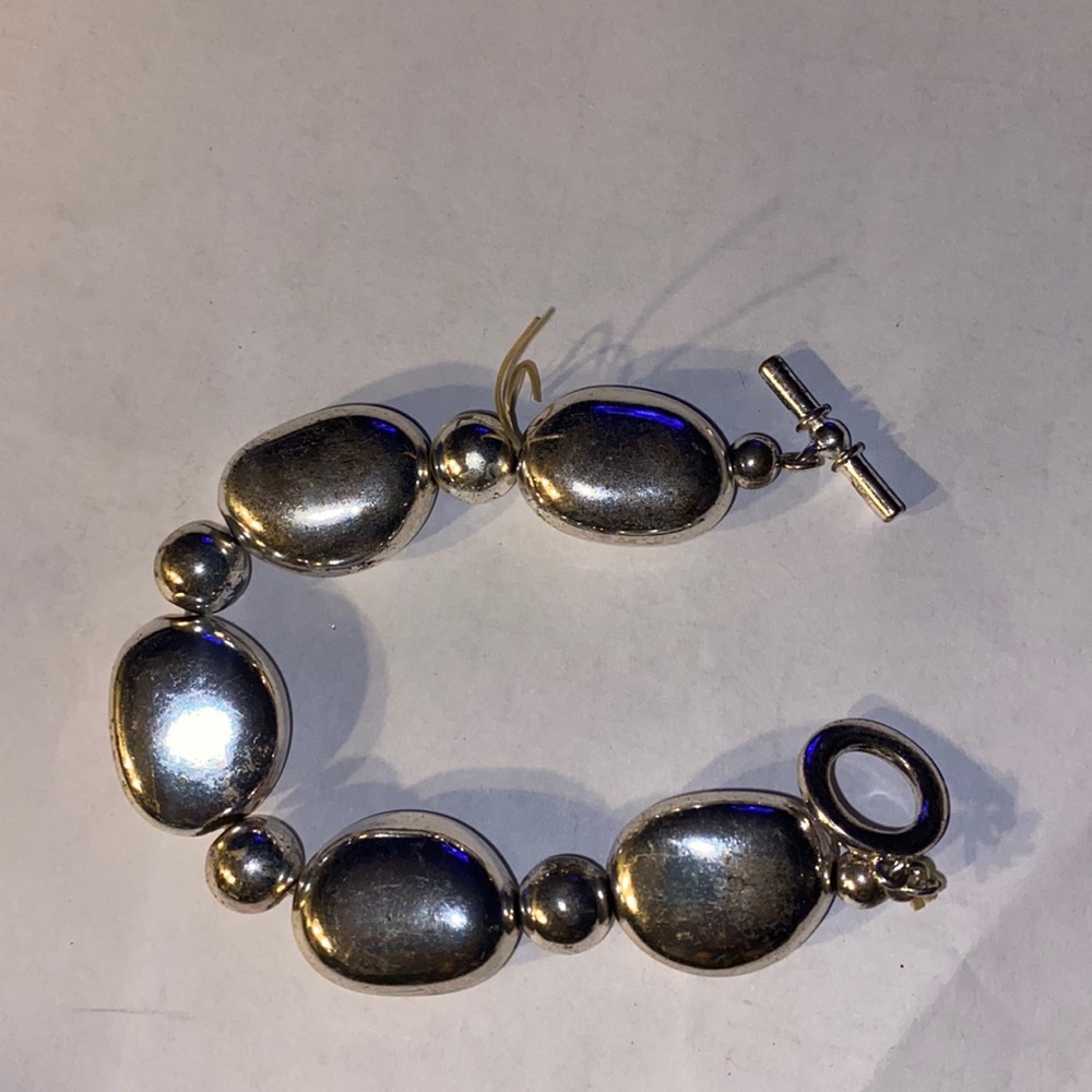 bracelet 3 for $10 silver, stretchy